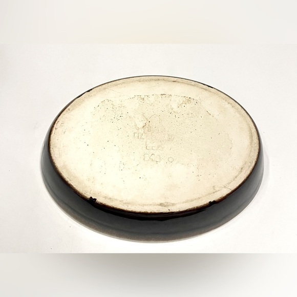 Pfaltzgraff Gourmet Brown Drip Glaze Stoneware Oval Casserole Dish #241 10" Long - Picture 9 of 10